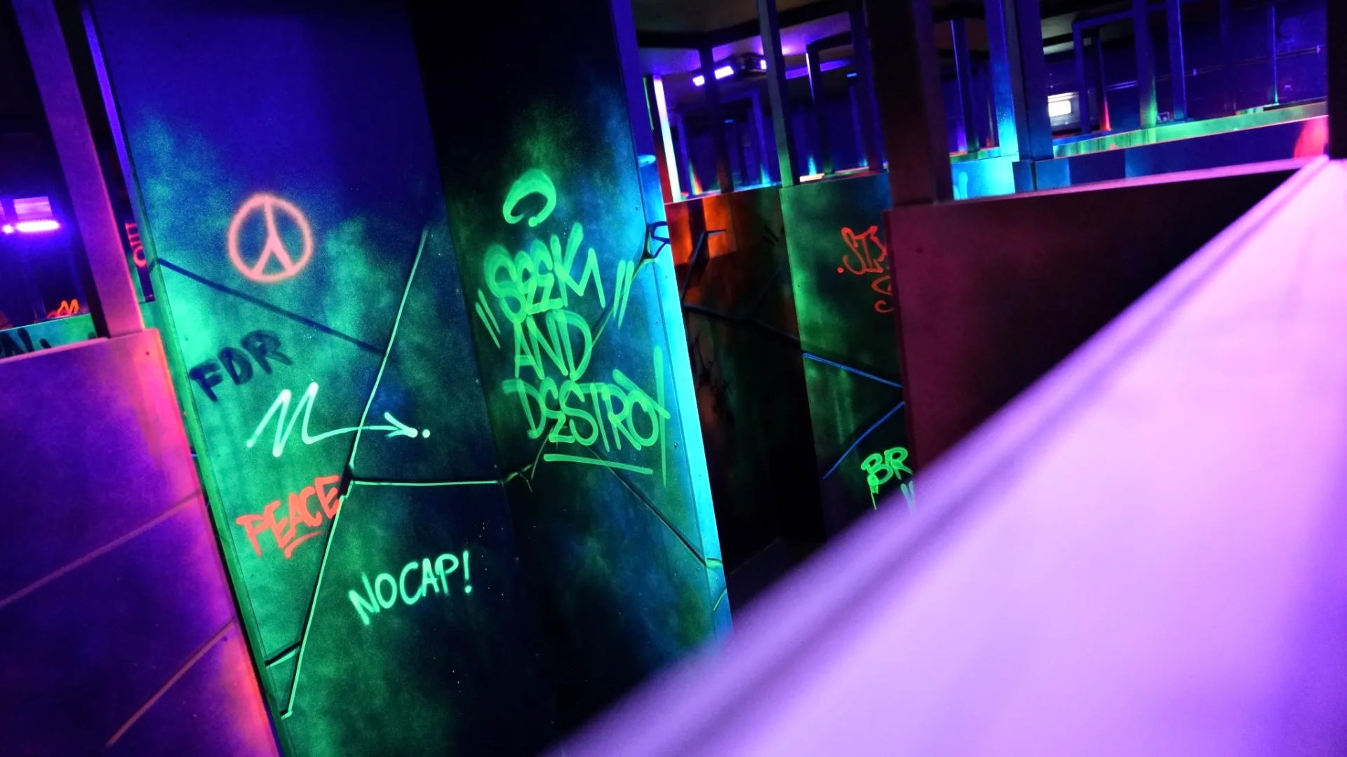 Lasertag Vault bei Advangers in Buchholz in der Nordheide